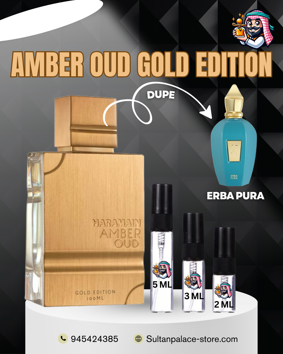 Decants de Amber Oud Gold Edition - Imagen 1