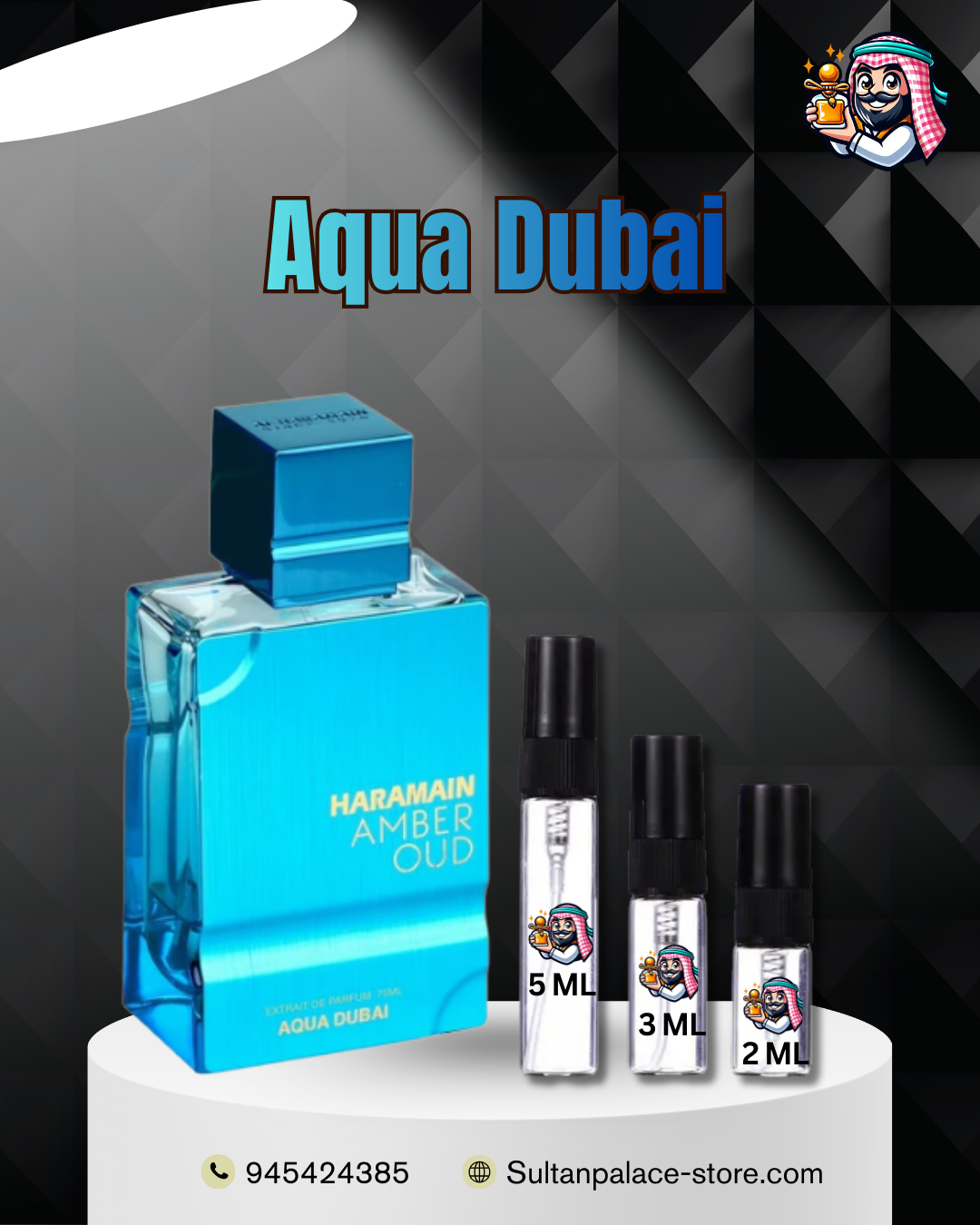 Decants de Amber Oud Aqua Dubai EDP - Imagen 1