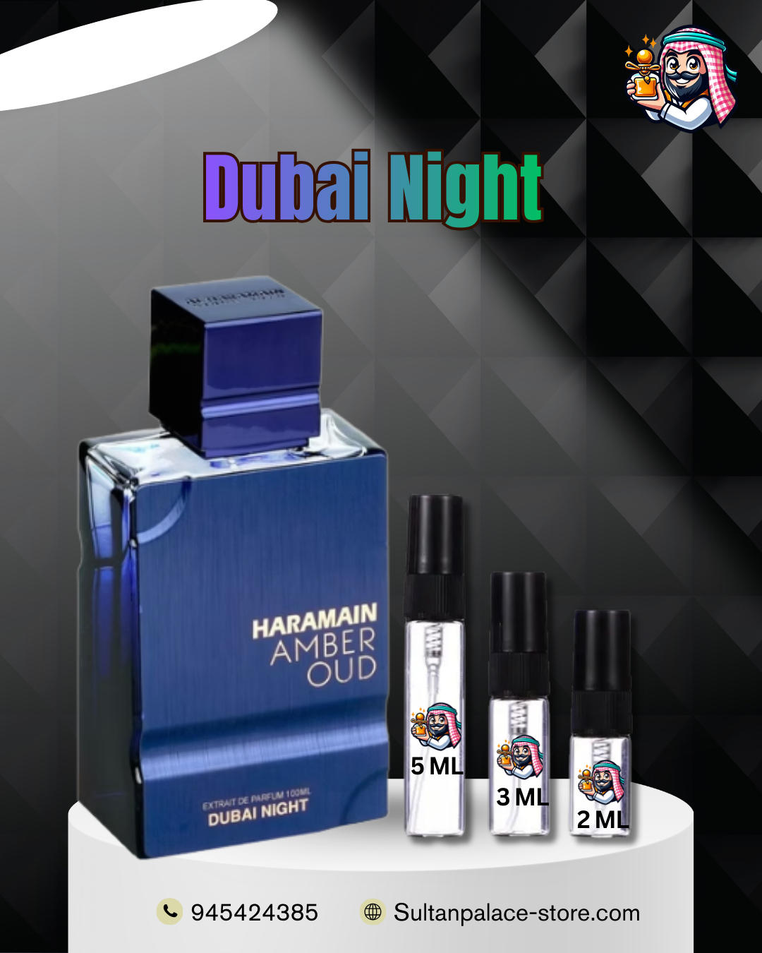 Decants de Amber Oud Dubai Night EDP - Imagen 1