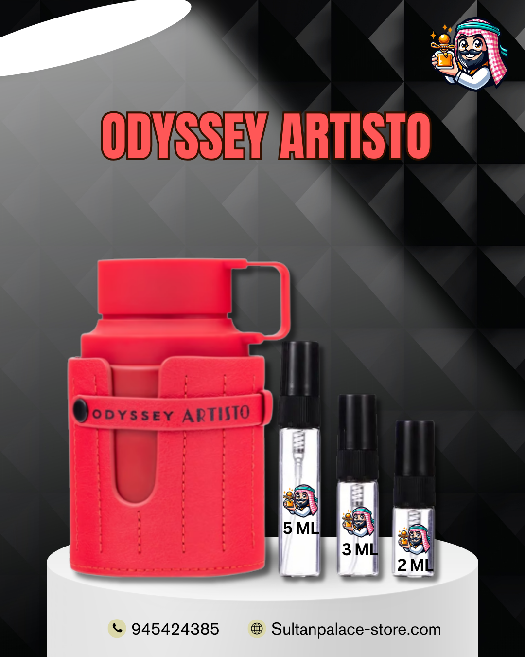 Decants de Odyssey Artisto - Imagen 1