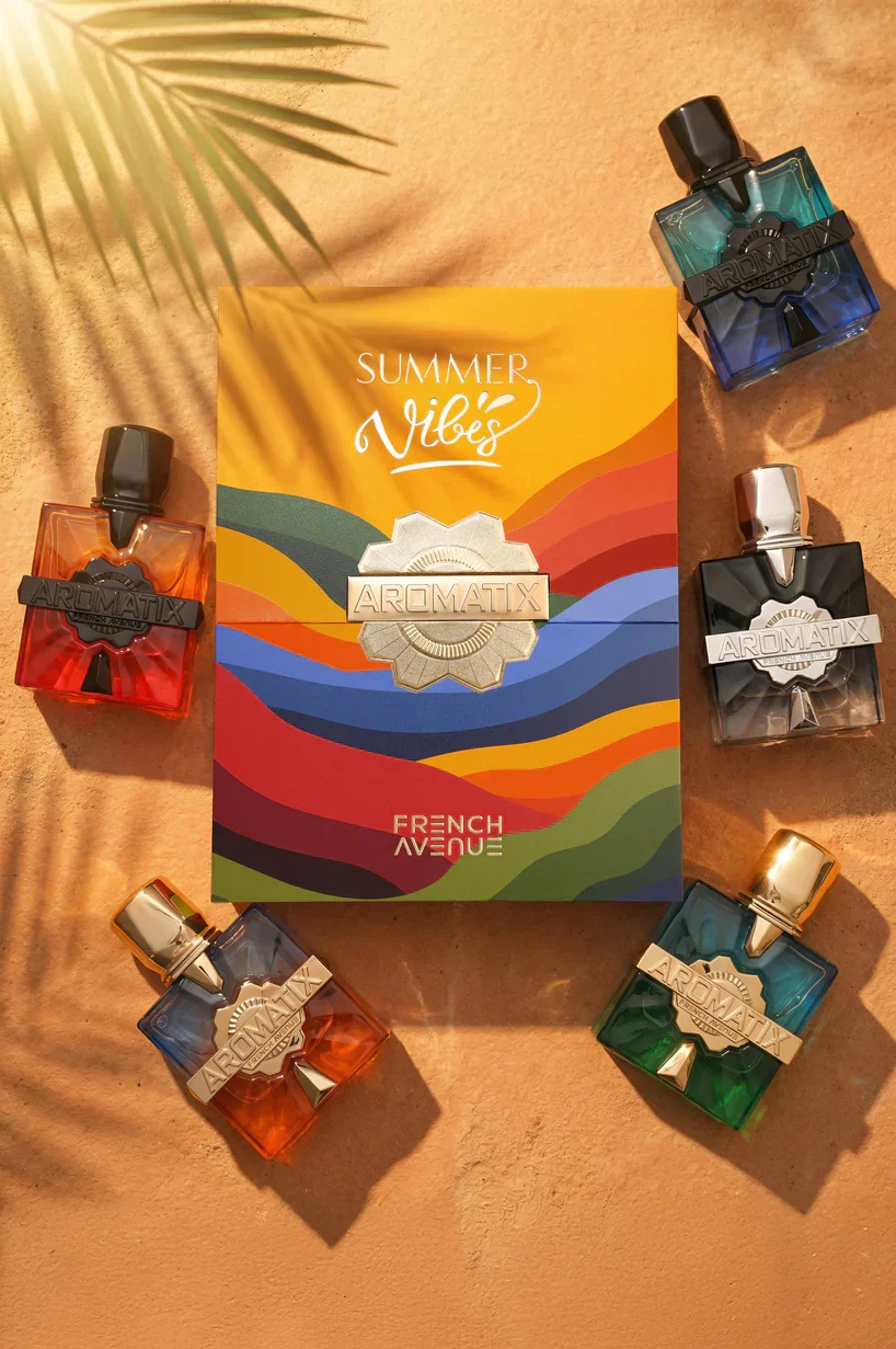 SET DE 06 PIEZAS AROMATIX SUMMER VIBES YELLOW - Imagen 1