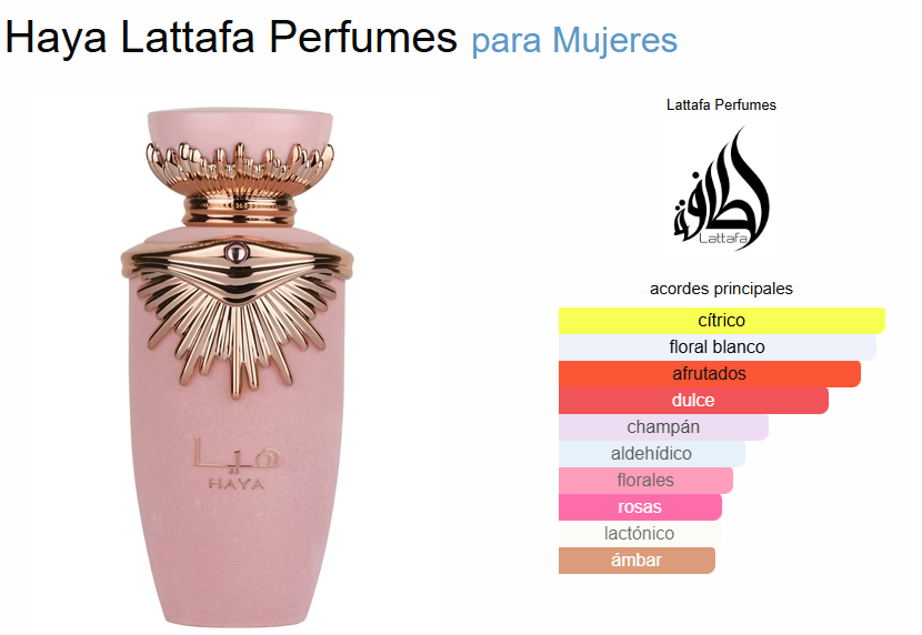Haya EDP de 100 ml Mujer - Imagen 2