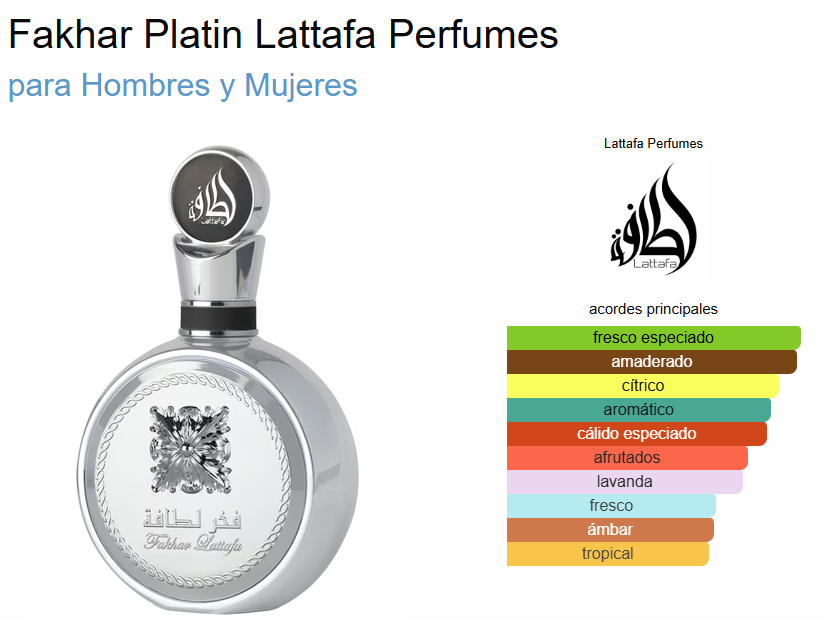 Fakhar Silver 100 ML   EDP - Imagen 3