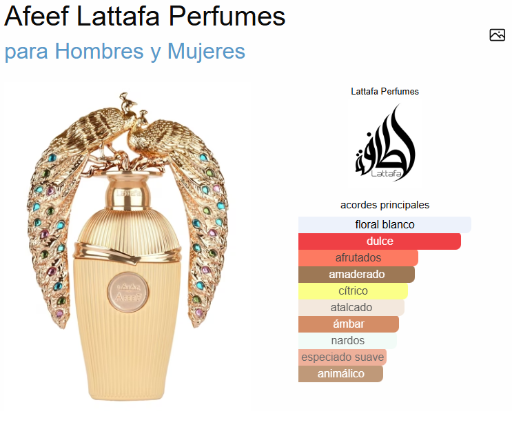 Afeef 100 ml Edp MUJER - Imagen 3