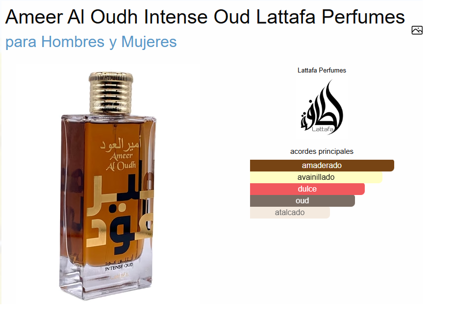 Ameer Al Oud Intense Oud 100 ML EDP - Imagen 3