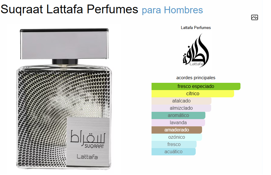 Suqraat 100 ML  EDP - Imagen 3