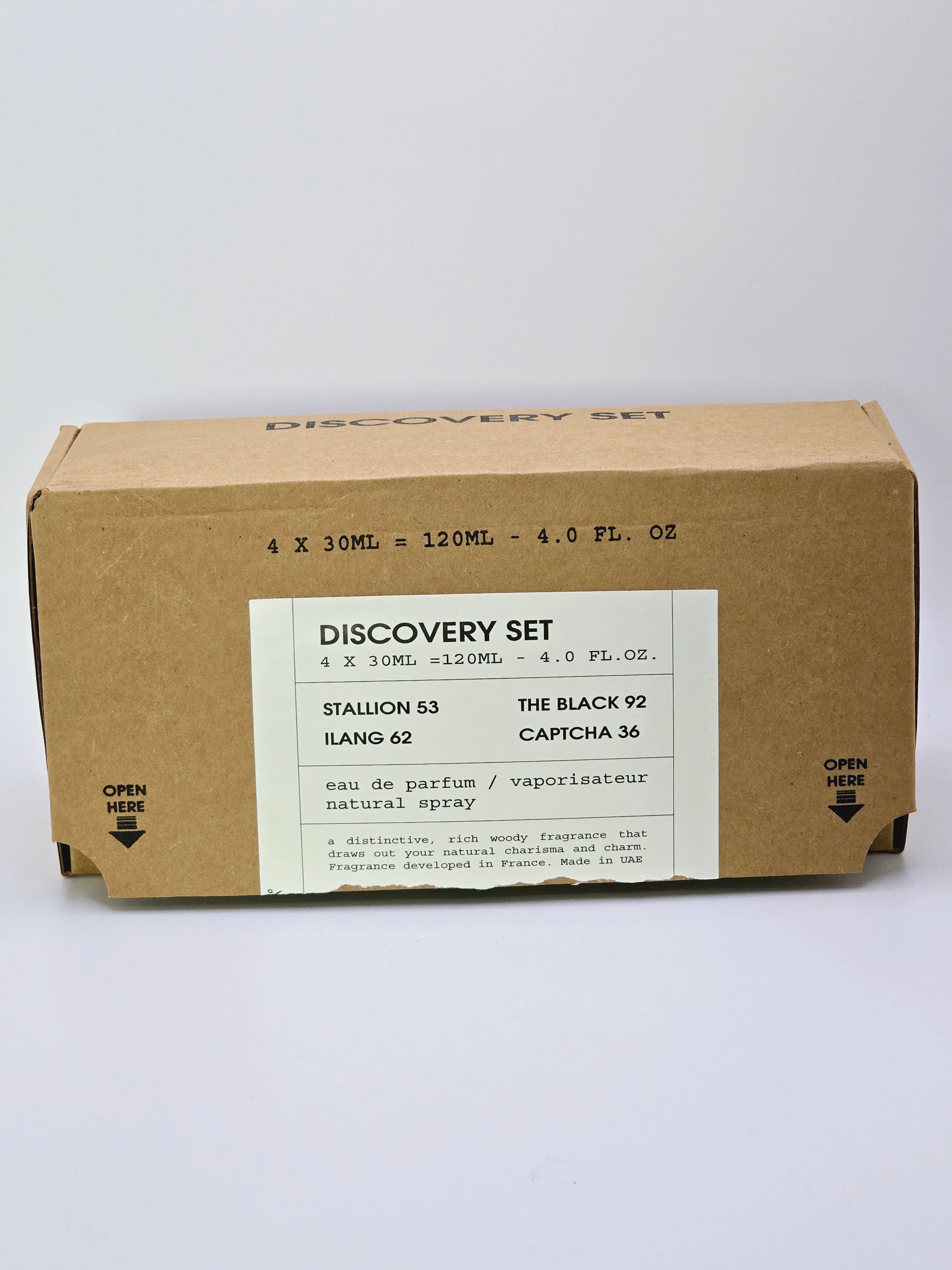Set Discovery  Stallion 53 + The Black 92  + Captcha 36 + Ilang 62 - 30 ML C/U - Imagen 1