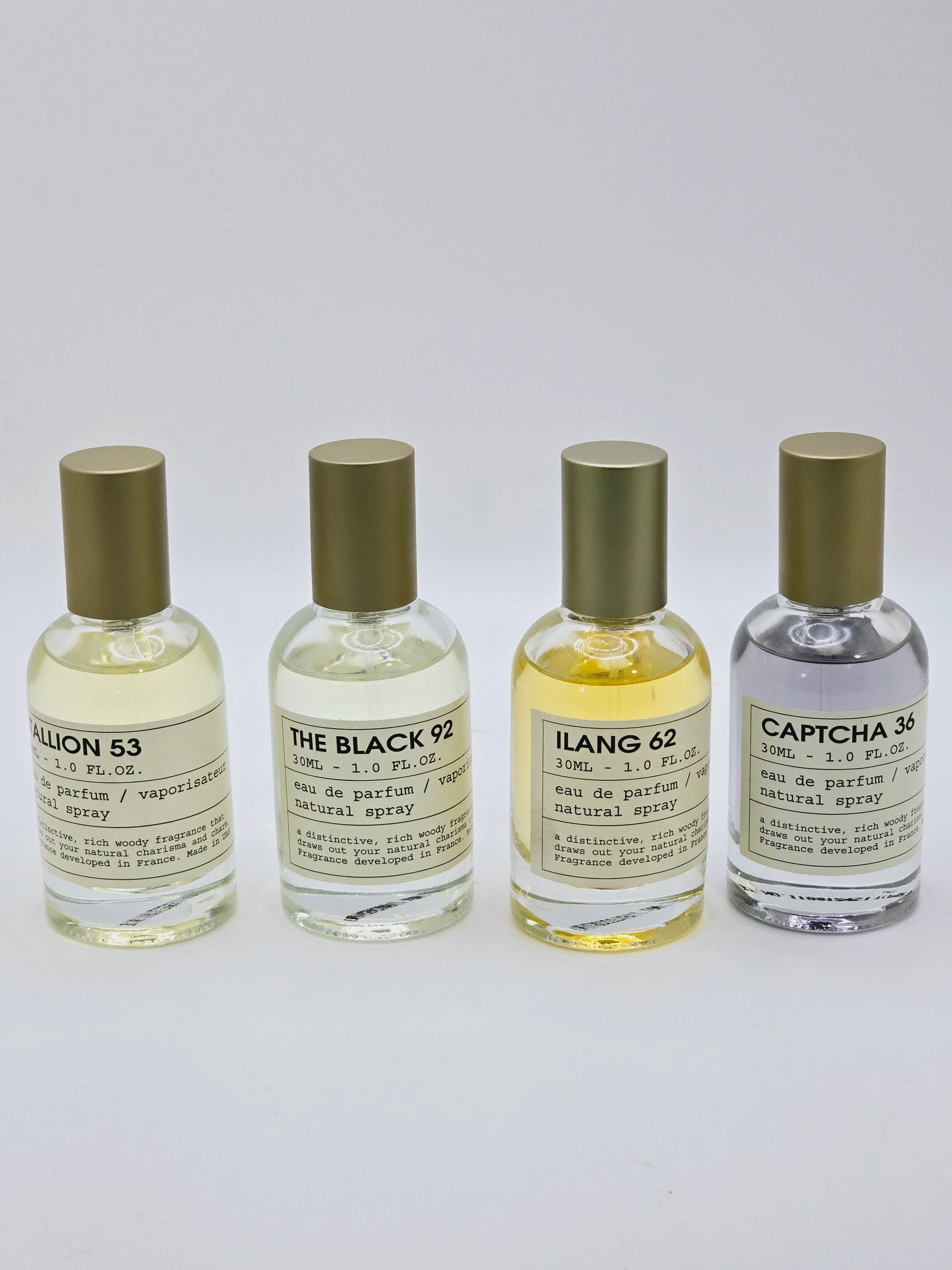 Set Discovery  Stallion 53 + The Black 92  + Captcha 36 + Ilang 62 - 30 ML C/U - Imagen 1