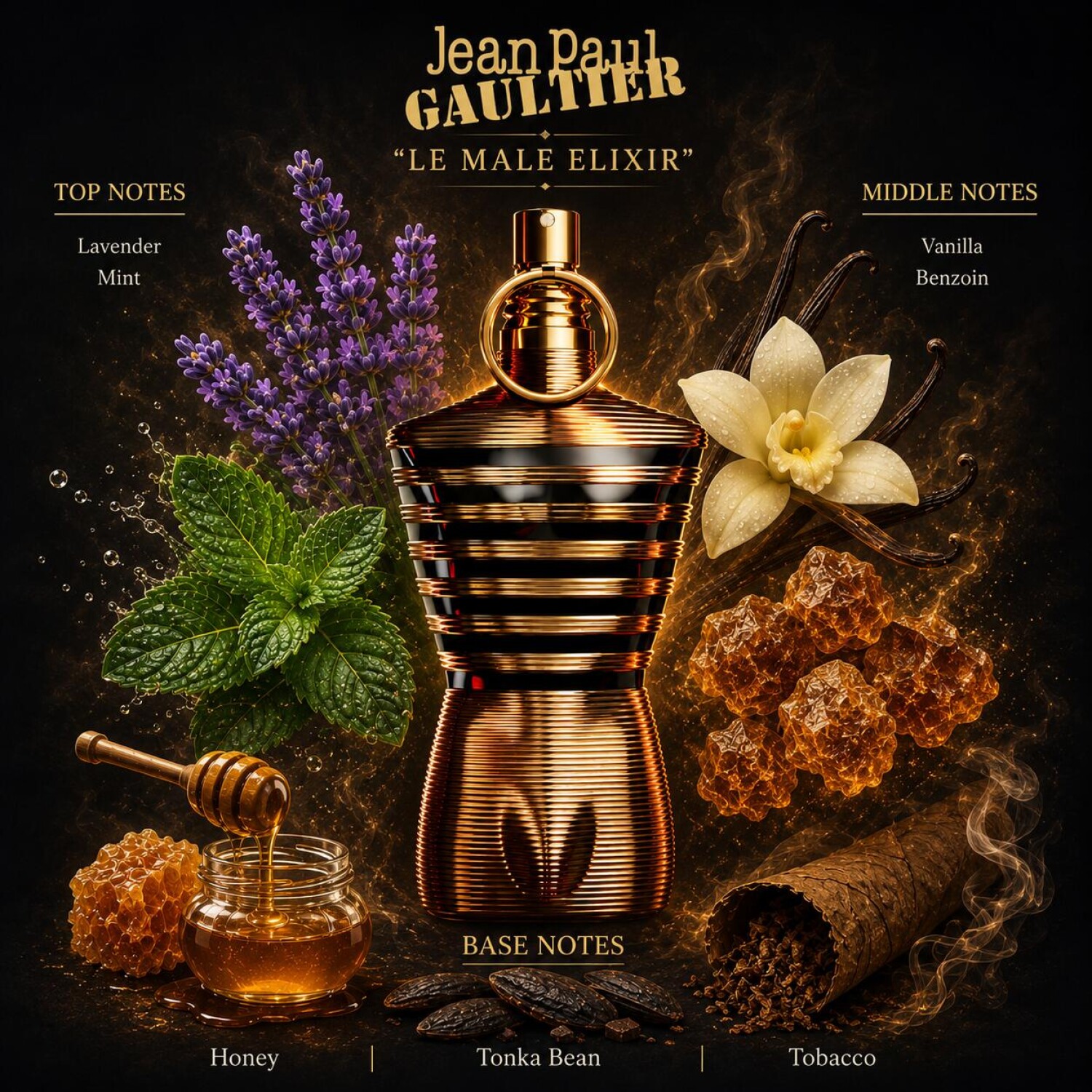 JPG Le Male Elixir 125 ML - Imagen 1