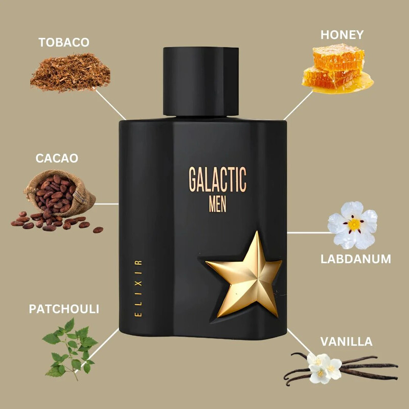 Galactic Men Elixir 100 ML - Dupe de A*Men Pure Malt de Mugler - Imagen 1