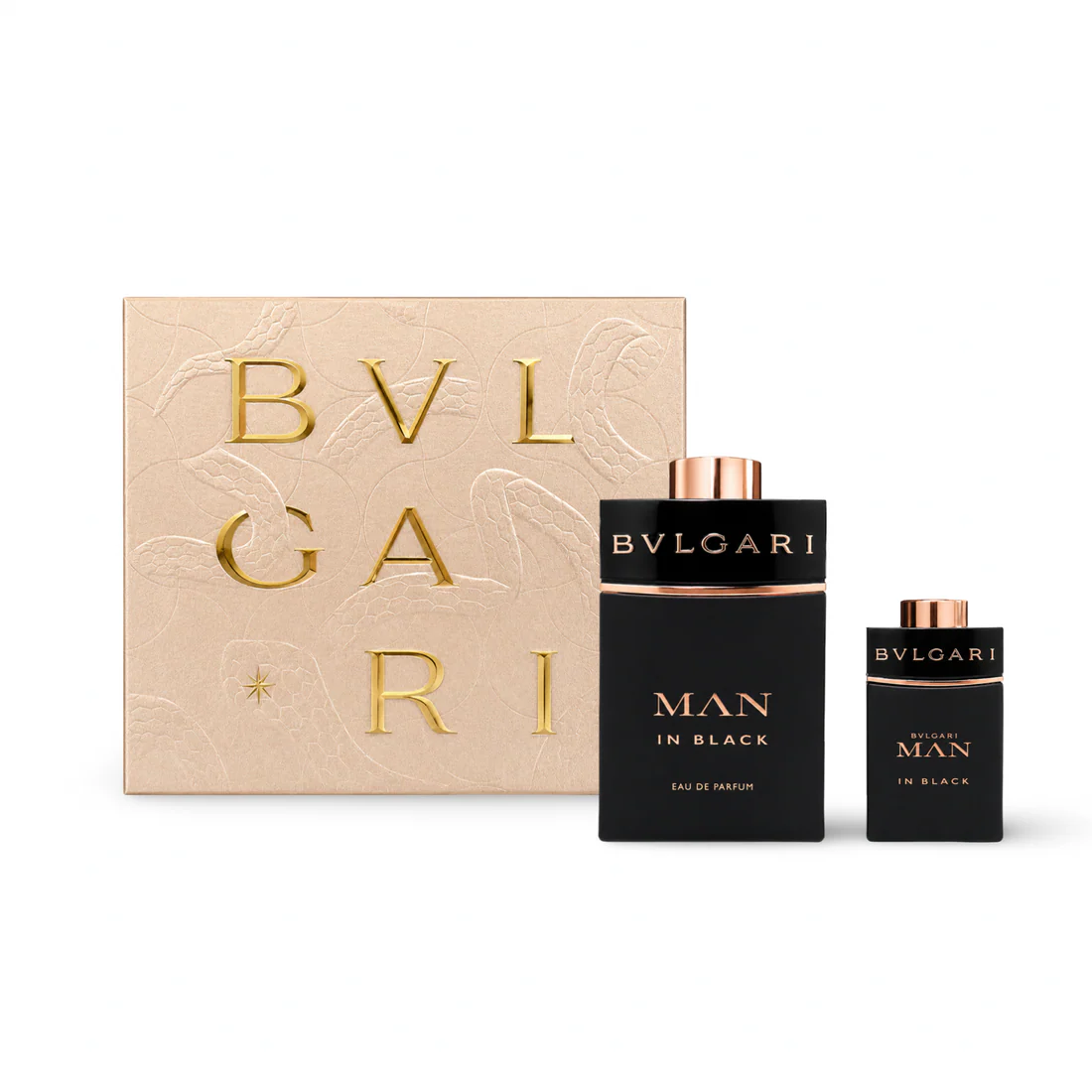 SET BVLGARI MAN IN BLACK - 100 ML + MINI DE 15 ML